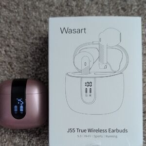 Wasart J55 True Wireless Earbuds - Pink